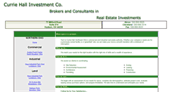 Desktop Screenshot of curriehall.com