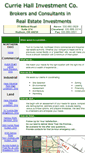 Mobile Screenshot of curriehall.com